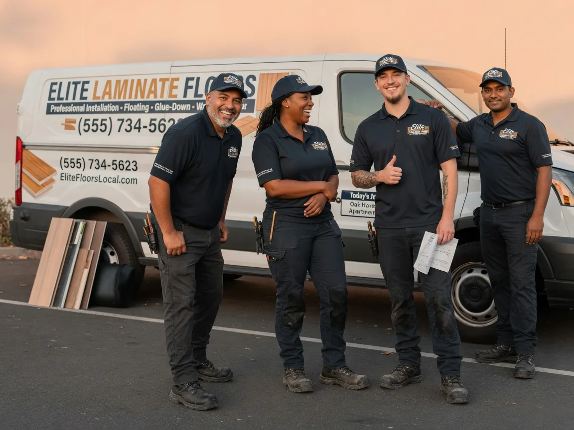 Laminate flooring installation company in Tovey, IL